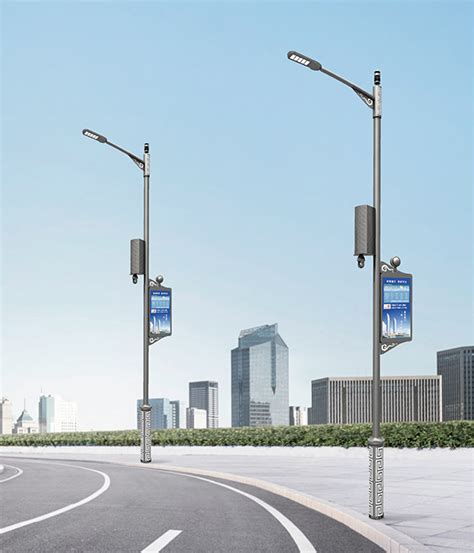 Smart street light pole