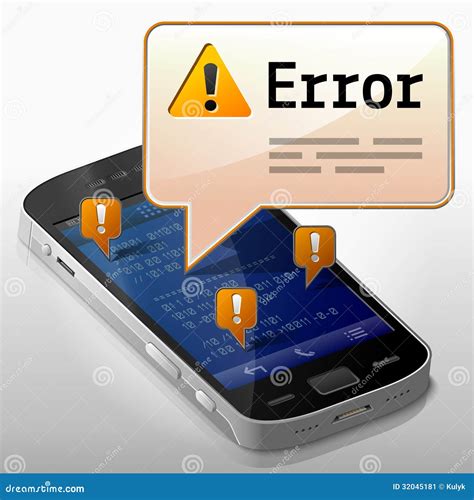 Smartphone Error