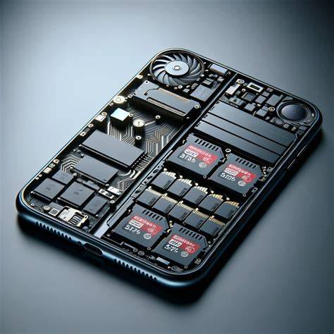 Smartphone internal storage