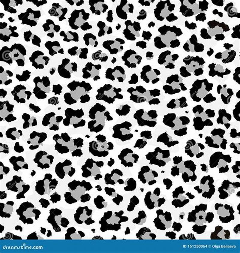 Snow Leopard Pattern