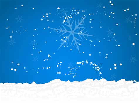 Snow Template Powerpoint