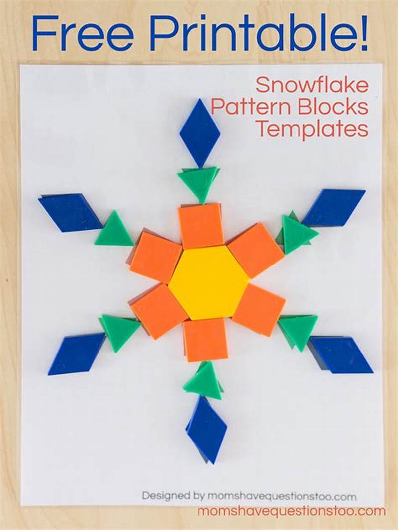 Snowflake Pattern Blocks