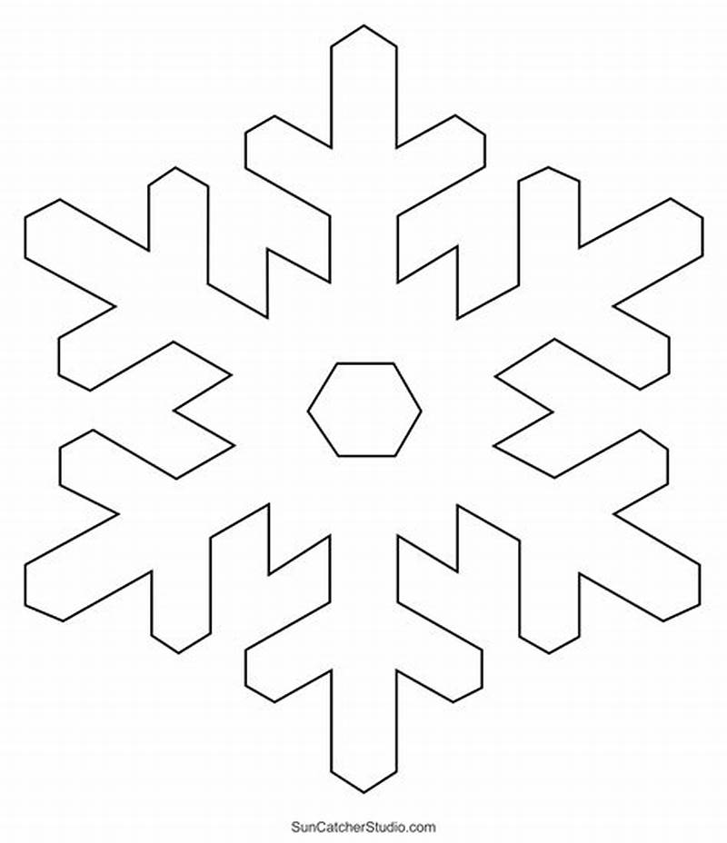 Snowflake Pattern Stencils