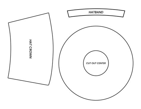 Snowman Hat Pattern Printable