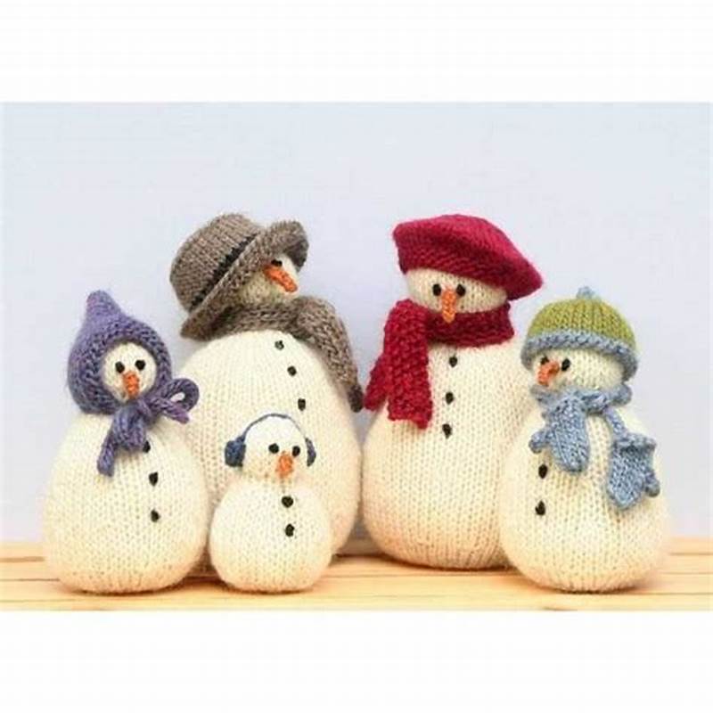 Snowman Knit Pattern
