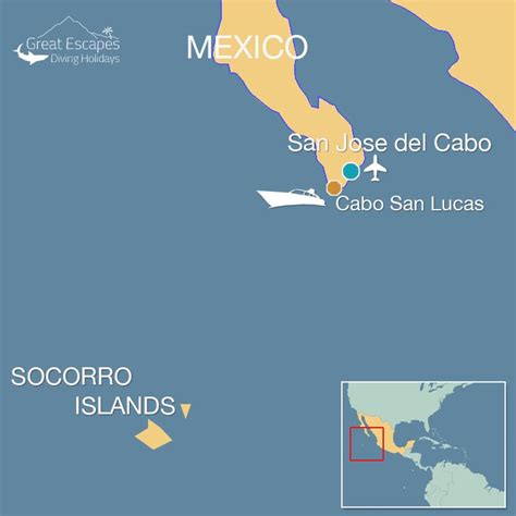 Island Mexico Map