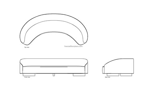 Sofa Semi Block Style