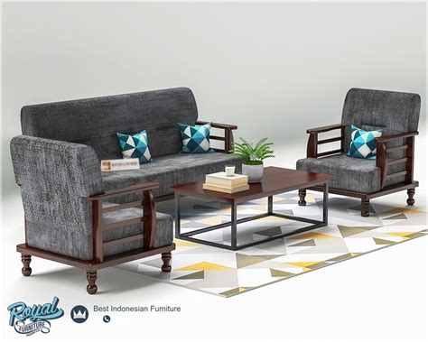 Sofa Tamu Semi Block Style