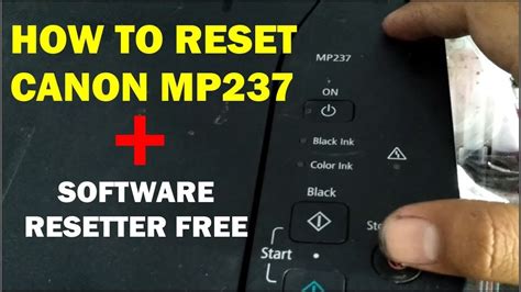 Reset Printer Canon Pixma MP237 dengan Software Service Tool