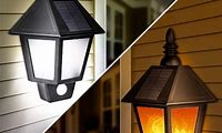 Solar Lights Outdoor Wall Sconce