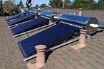 Solar Powered Hot Water Tank