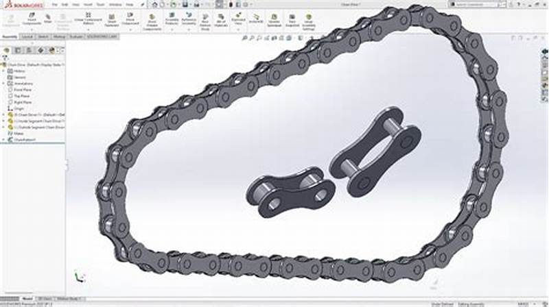 Solidworks Chain Pattern
