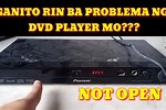 Sony DVD Player Not Open