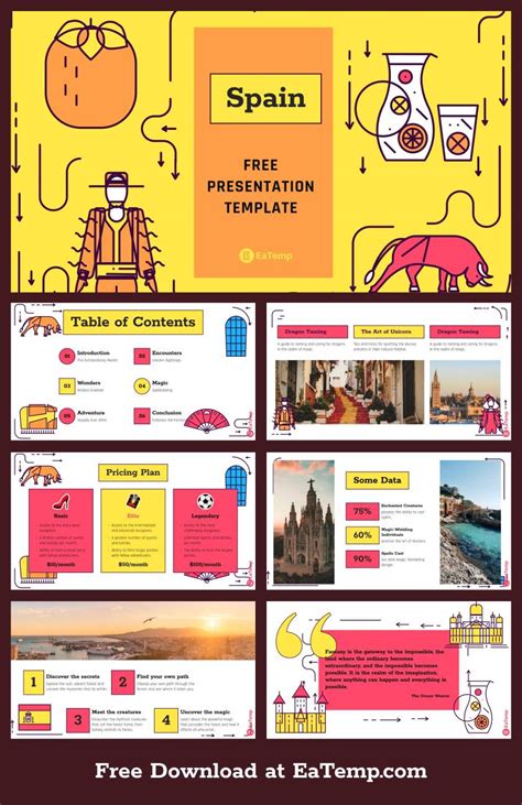 Spanish Slides Template