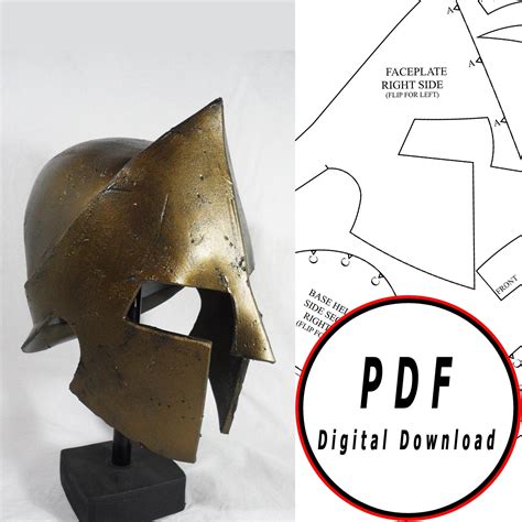 Spartan Helmet Template