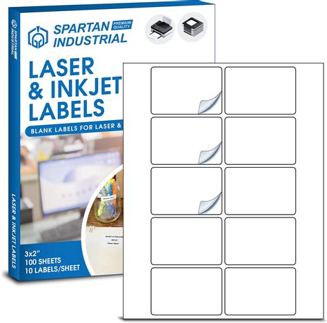 Spartan Industrial Labels Template