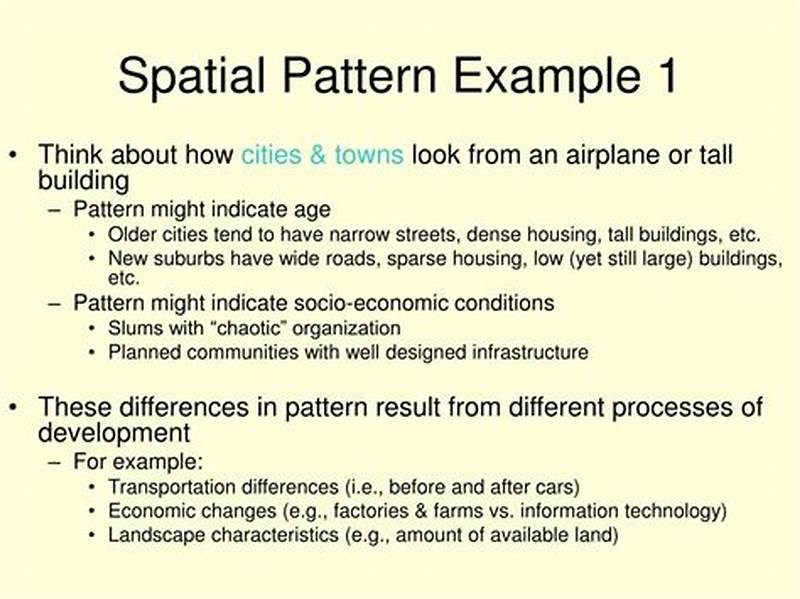 Spatial Pattern Example
