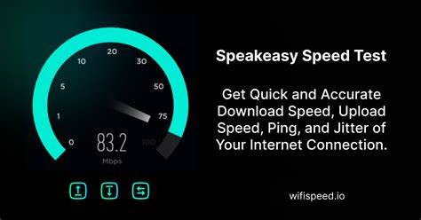 Speakeasy Speed Test