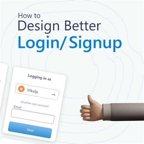 Special UserLogin type signup