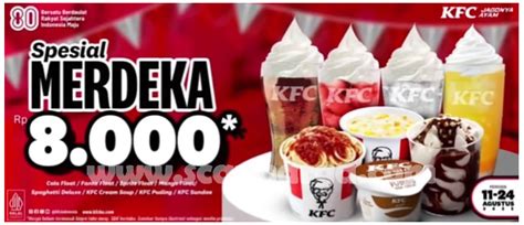 Spesial Merdeka KFC Minuman