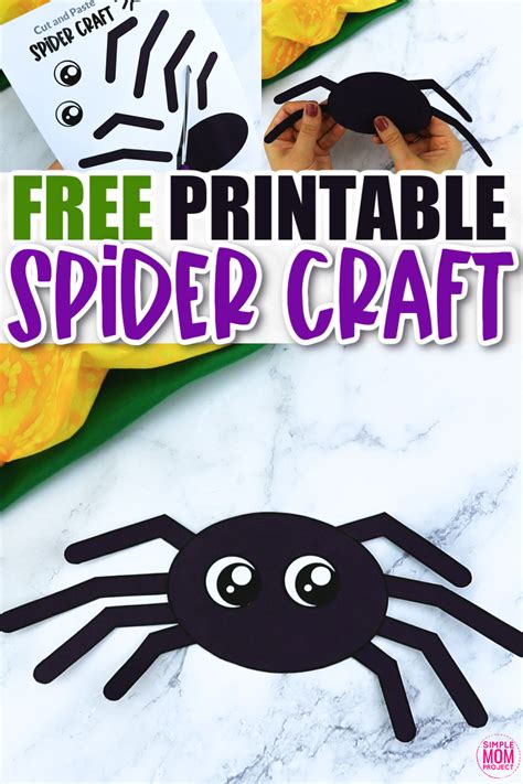 Spider Craft Template