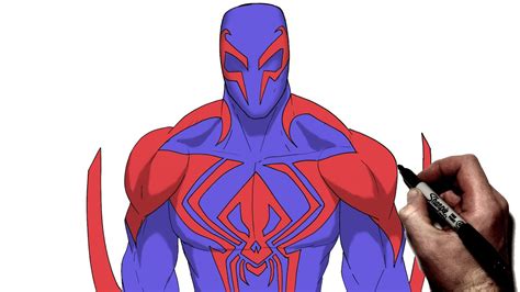 Spider Man 2099 Drawing