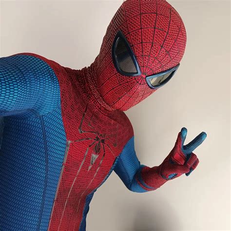 Spiderman Costume Detail