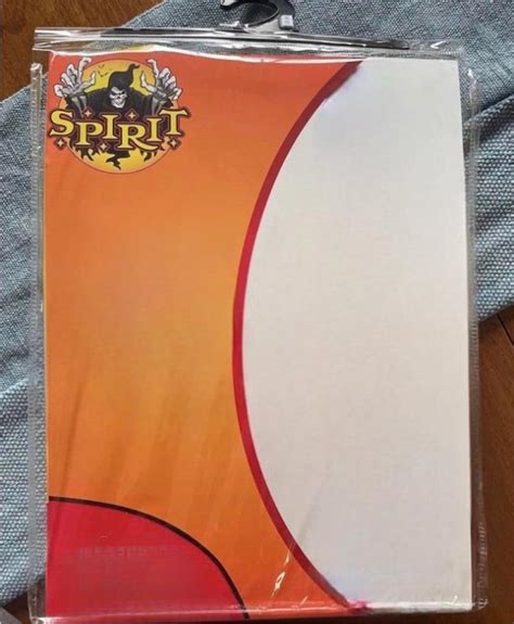 Spirit Halloween Template