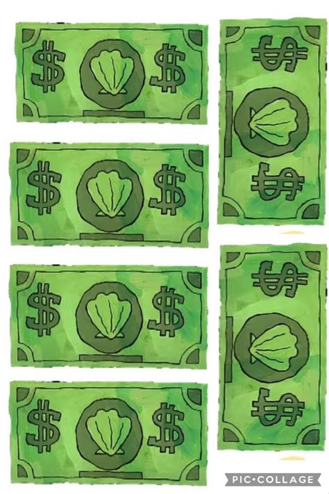 Spongebob Money Printable