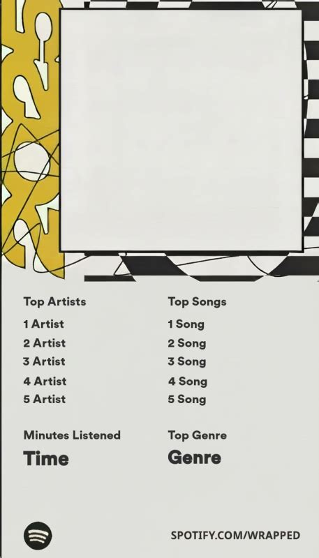 Spotify Wrapped Templates