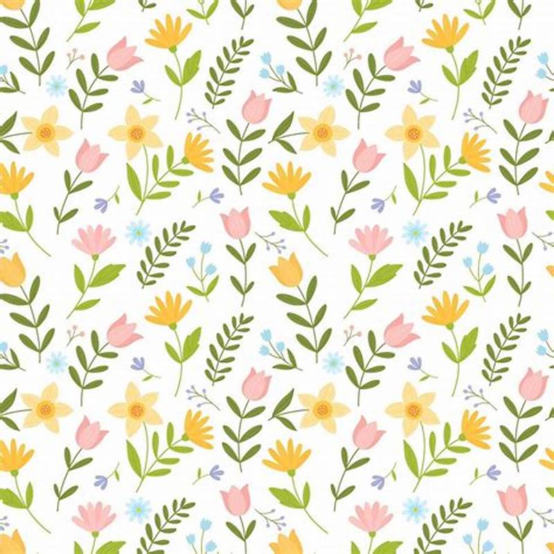 Spring Pattern Background