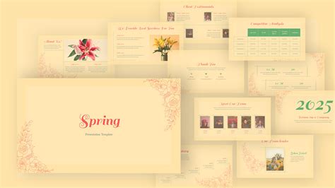 Spring Slides Template