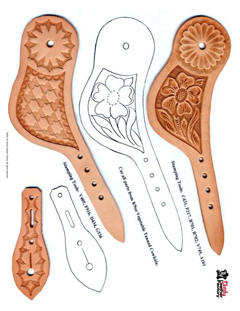 Spur Strap Templates