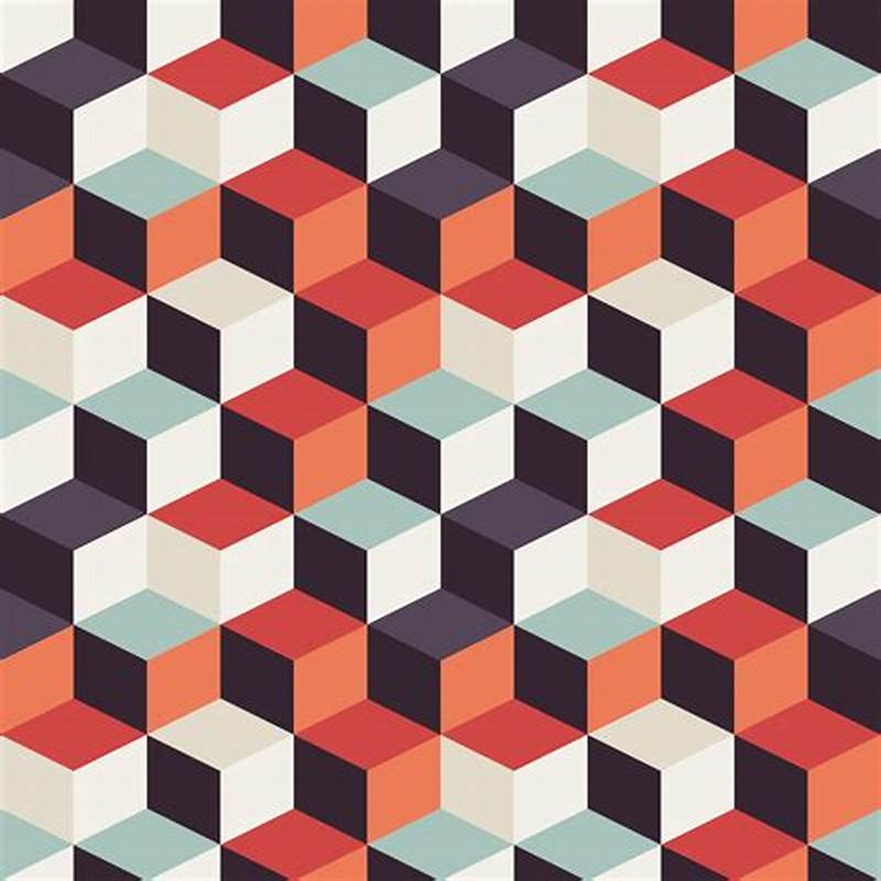 Square Geometric Pattern