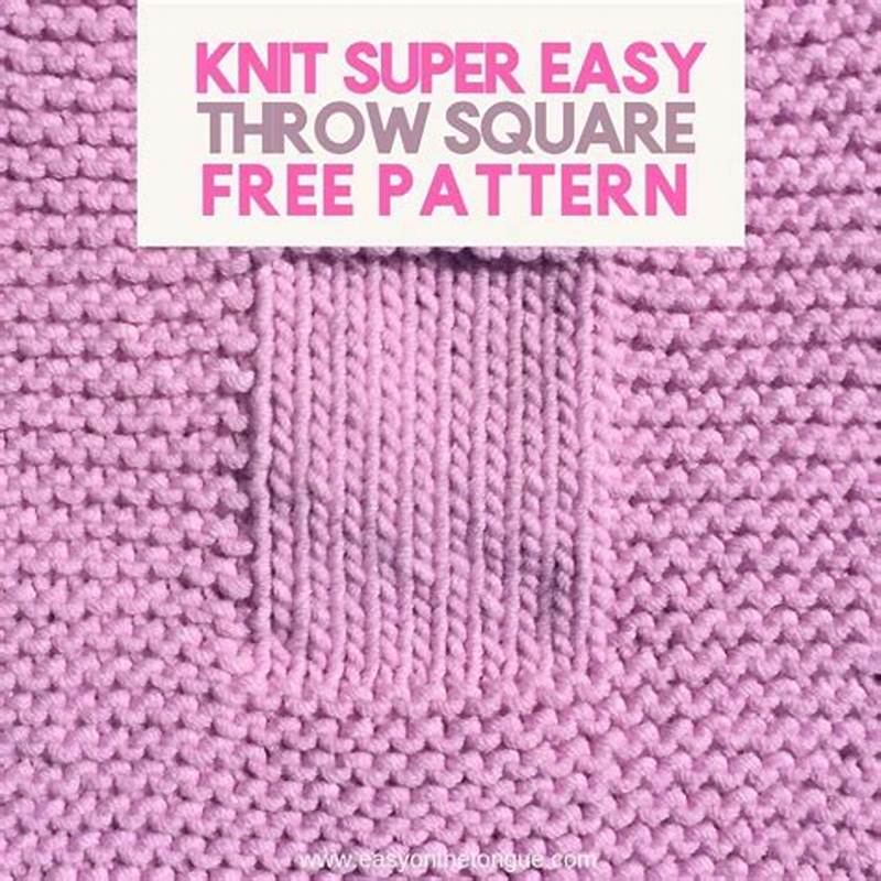Square Knit Pattern