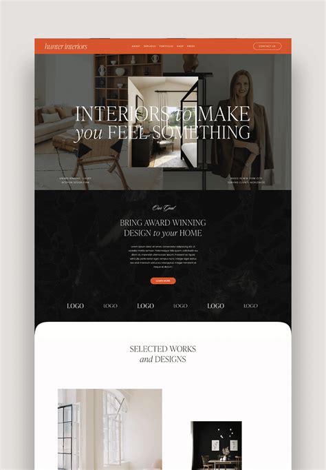 Squarespace Portfolio Template