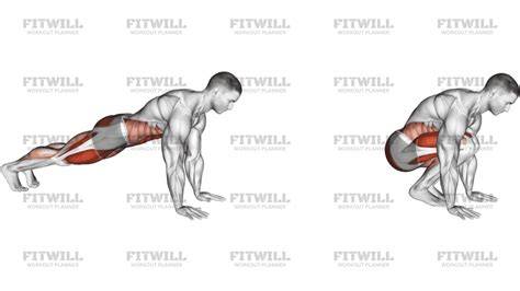 Squat Thrust pull forward