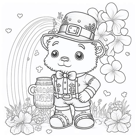 St Patricks Day Coloring Printables