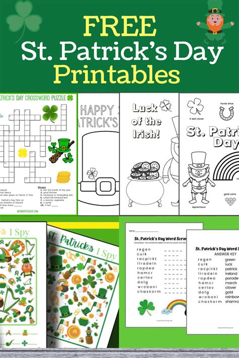 St Patricks Day Free Printables