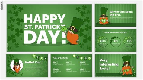 St Patricks Day Google Slide Template