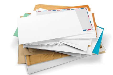 Stack of envelopes