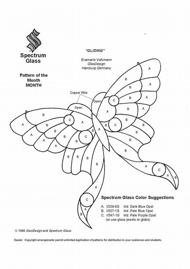 Stained Glass Spectrum Pattern
