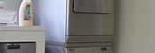 Stainless Steel Stackable Washer Dryer Combo