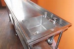 Stainless Steel Tables with Sink Commercial