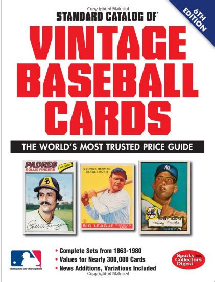 Standard Catalog Of Baseball Cards 2016