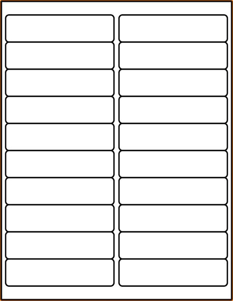Staples Address Label Template