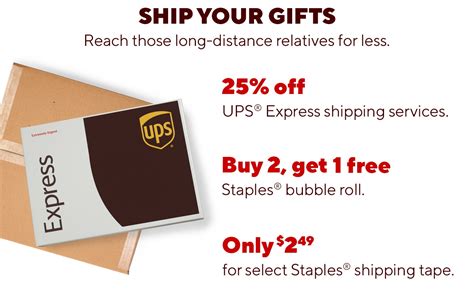 Staples Ups Catalog