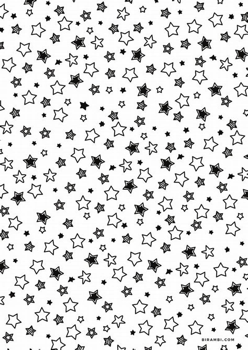 Star Paper Pattern