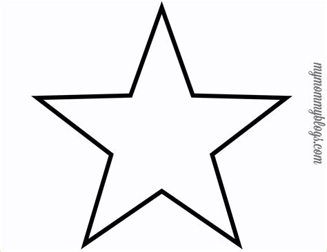 Star Printable Cut Out