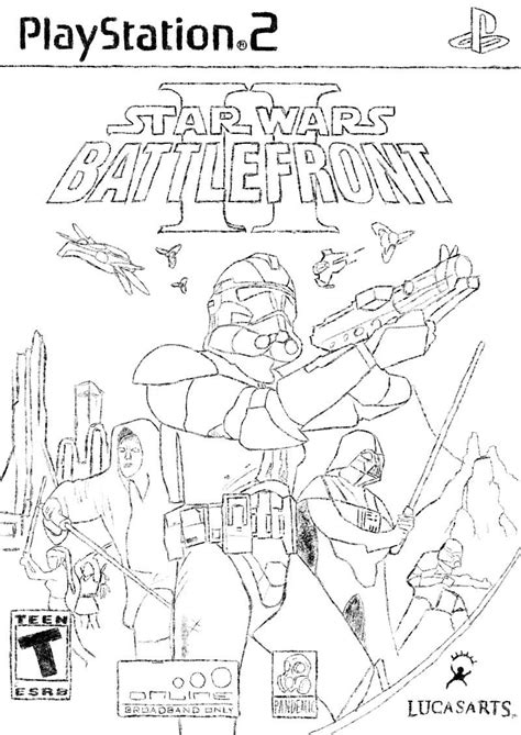 Star Wars Battlefront 2 Coloring Pages